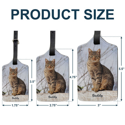 Custom Photo, Photo Tag - Gift For Traveling Lovers - Personalized Luggage Tag