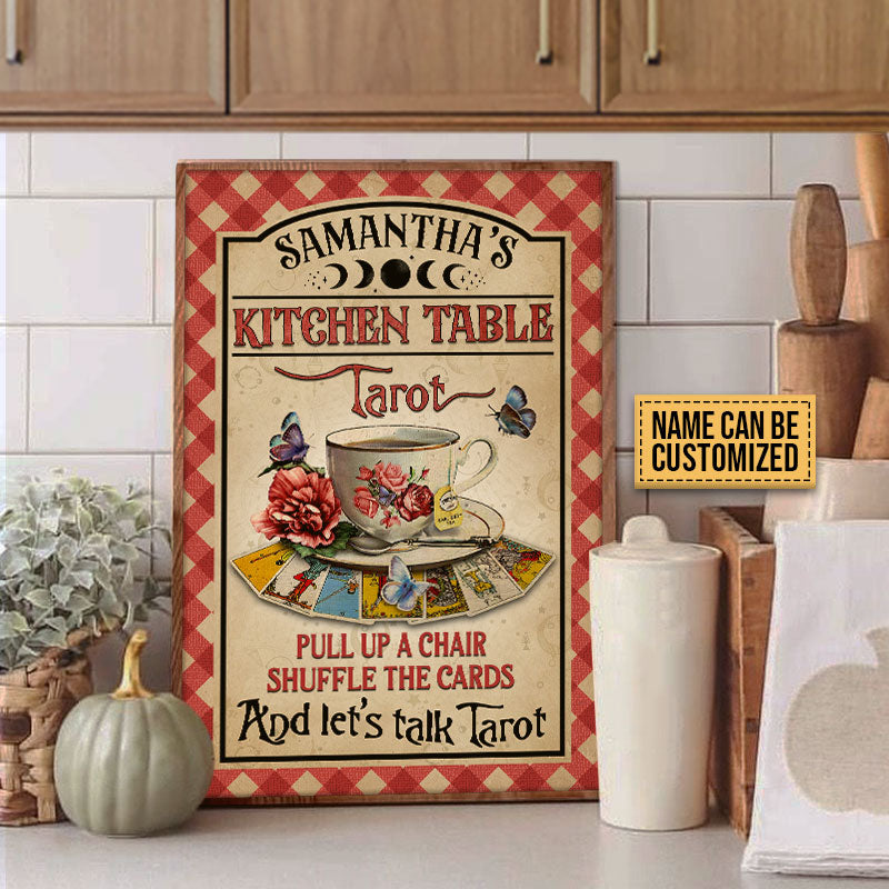 Tarot Psychic Readings Kitchen Table Custom Poster