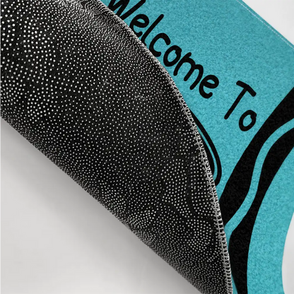 Teacher Crayon Welcome To Classroom - Personalized Doormat
