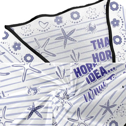 That's A Horrible Idea What Time - Personalized Short Sarong Swimwear Cover Ups