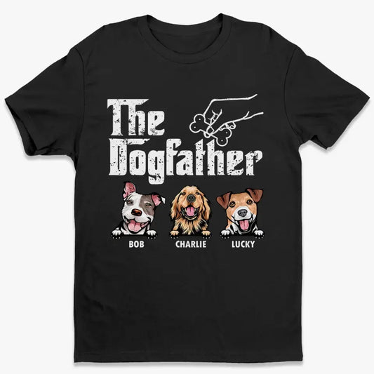 The Best Dogfather - Dog Personalized Custom Unisex T-shirt, Hoodie, Sweatshirt - Father's Day, Gift For Pet Owners, Pet Lovers Shirts & Tops The Next Custom Gift