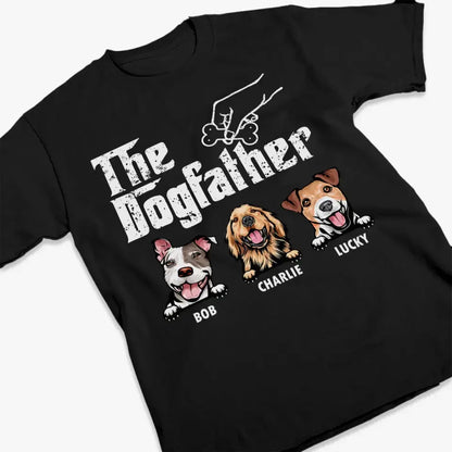 The Best Dogfather - Dog Personalized Custom Unisex T-shirt, Hoodie, Sweatshirt - Father's Day, Gift For Pet Owners, Pet Lovers Shirts & Tops The Next Custom Gift