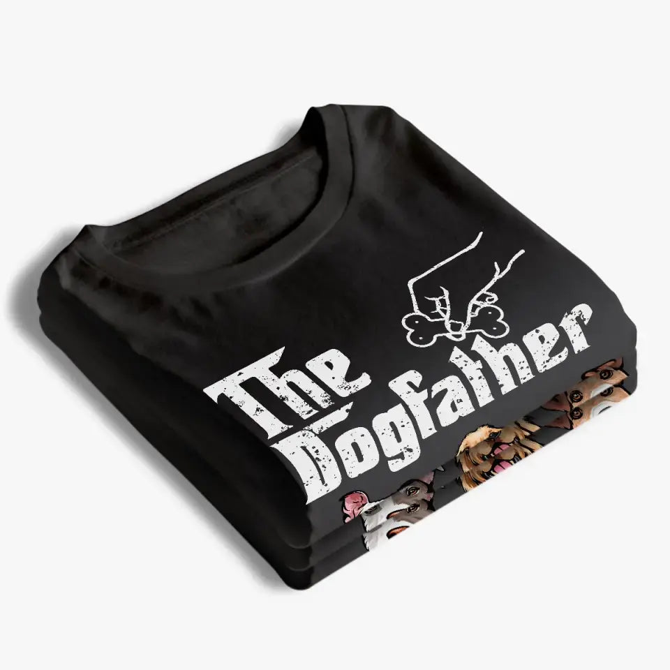 The Best Dogfather - Dog Personalized Custom Unisex T-shirt, Hoodie, Sweatshirt - Father's Day, Gift For Pet Owners, Pet Lovers Shirts & Tops The Next Custom Gift