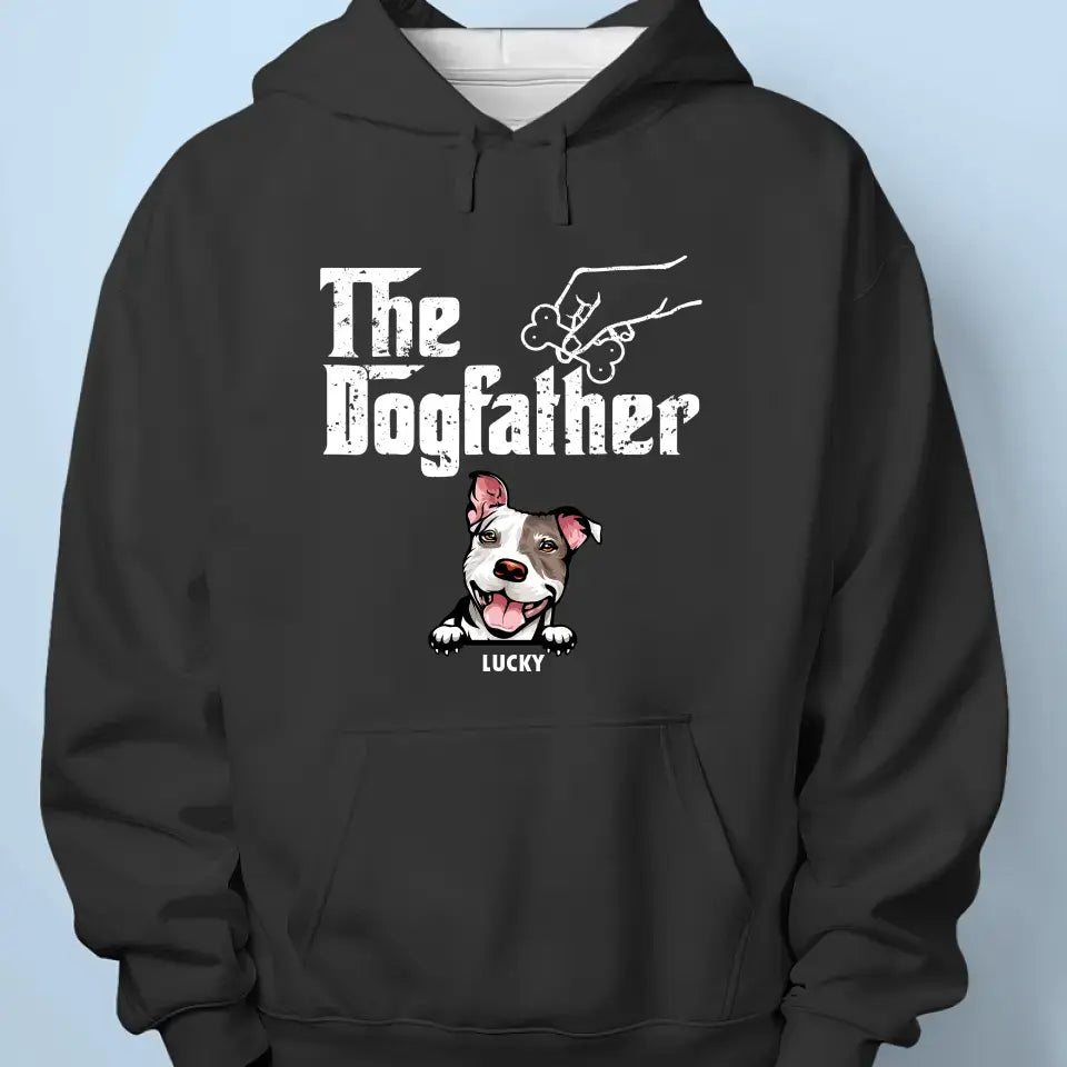 The Best Dogfather - Dog Personalized Custom Unisex T-shirt, Hoodie, Sweatshirt - Father's Day, Gift For Pet Owners, Pet Lovers Shirts & Tops The Next Custom Gift