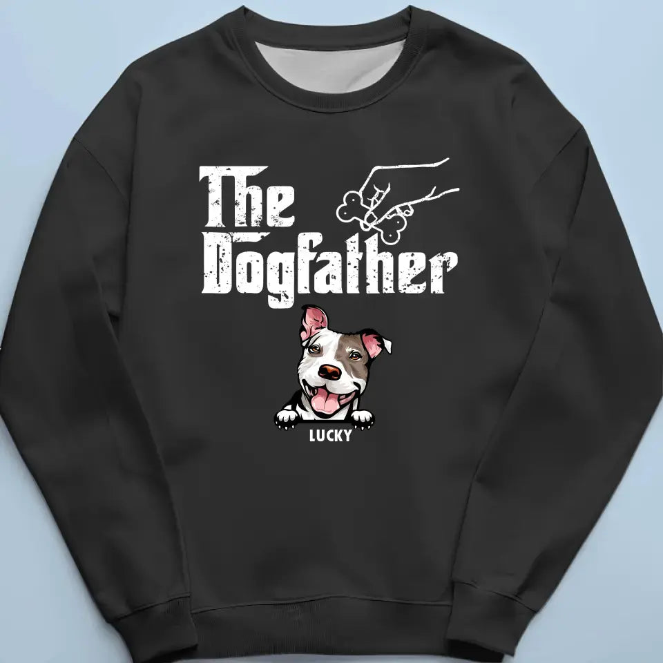 The Best Dogfather - Dog Personalized Custom Unisex T-shirt, Hoodie, Sweatshirt - Father's Day, Gift For Pet Owners, Pet Lovers Shirts & Tops The Next Custom Gift