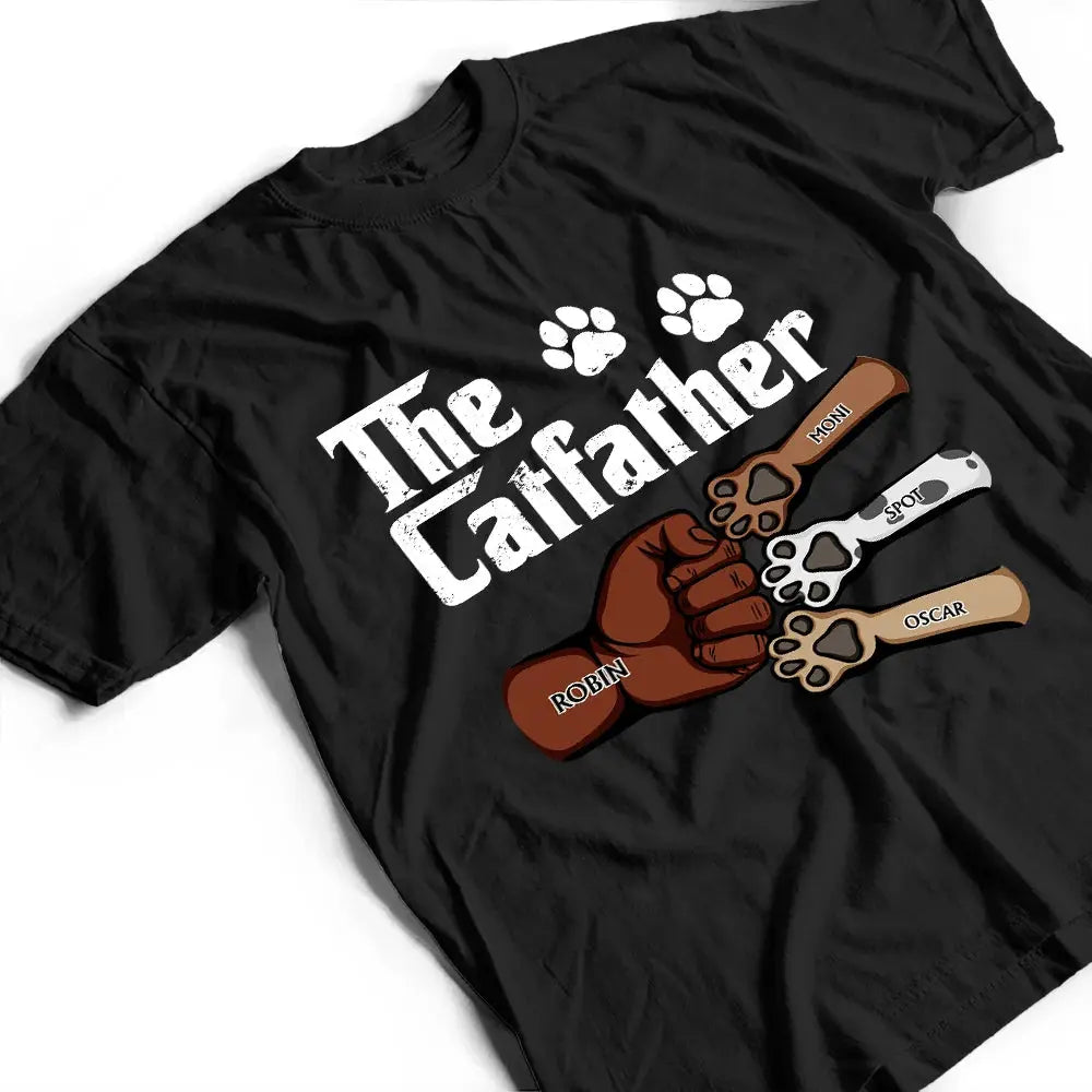 The Dogfather Hand Punch Colorful Art - Personalized T Shirt Shirts & Tops The Next Custom Gift