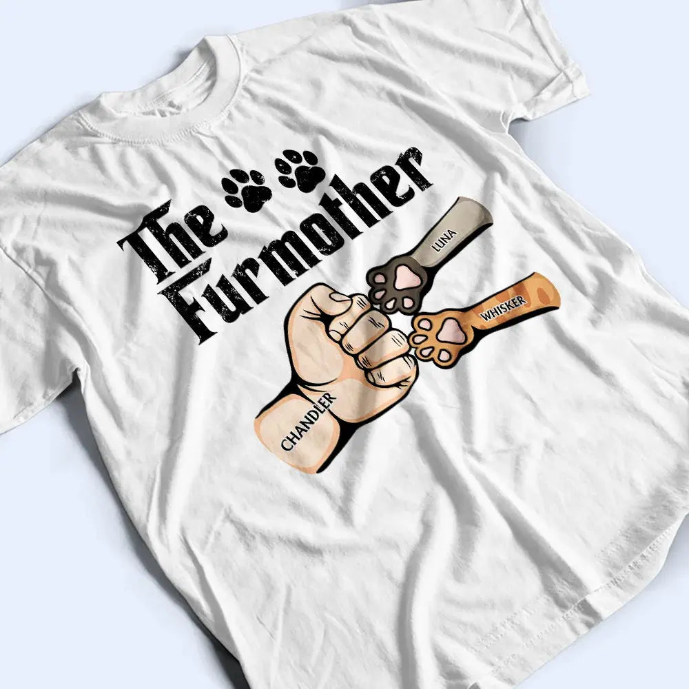 The Dogfather Hand Punch Colorful Art - Personalized T Shirt Shirts & Tops The Next Custom Gift