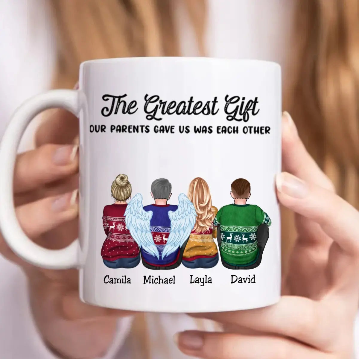 The Greatest Gift Our Parents Gave Us Was Each Other - Personalized Mug Mug The Next Custom Gift