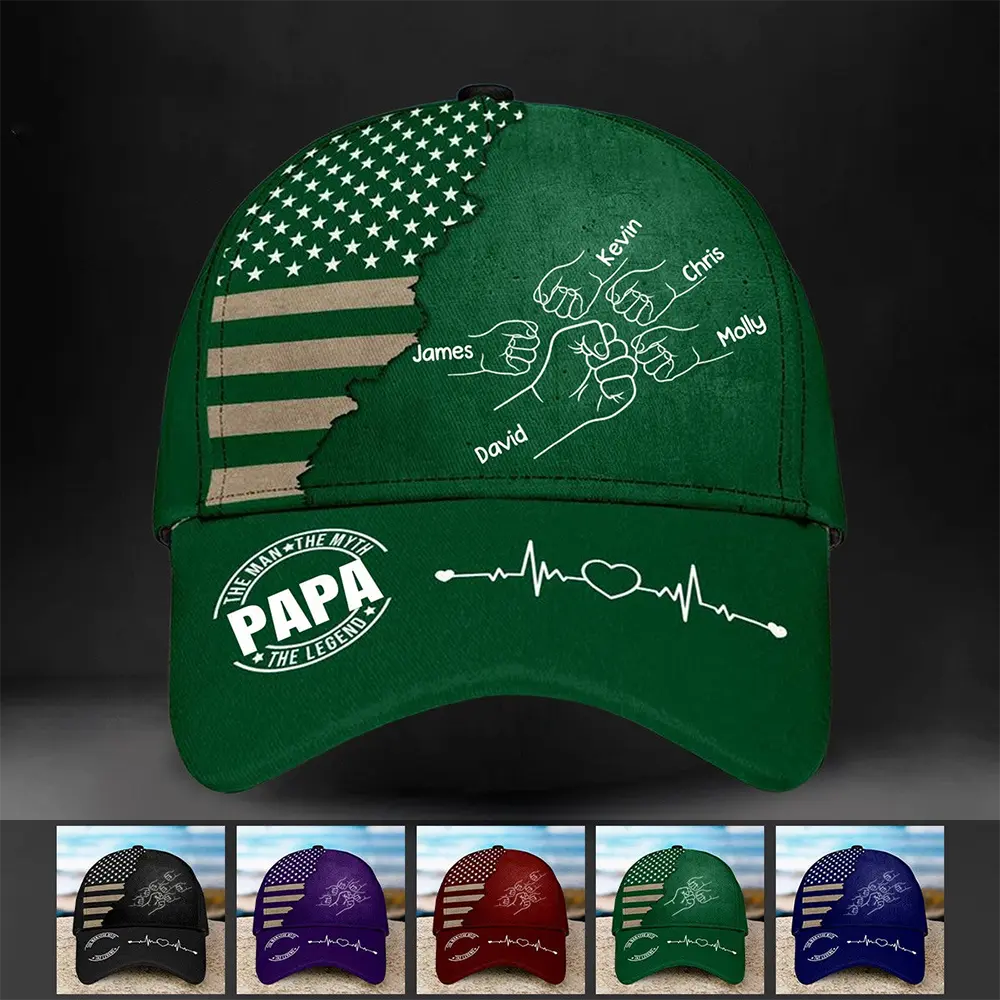 The Man The Myth The Legend Personalized Classic Cap Hat The Next Custom Gift