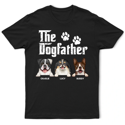 The Dogfather Semi Real - Personalized T-Shirt