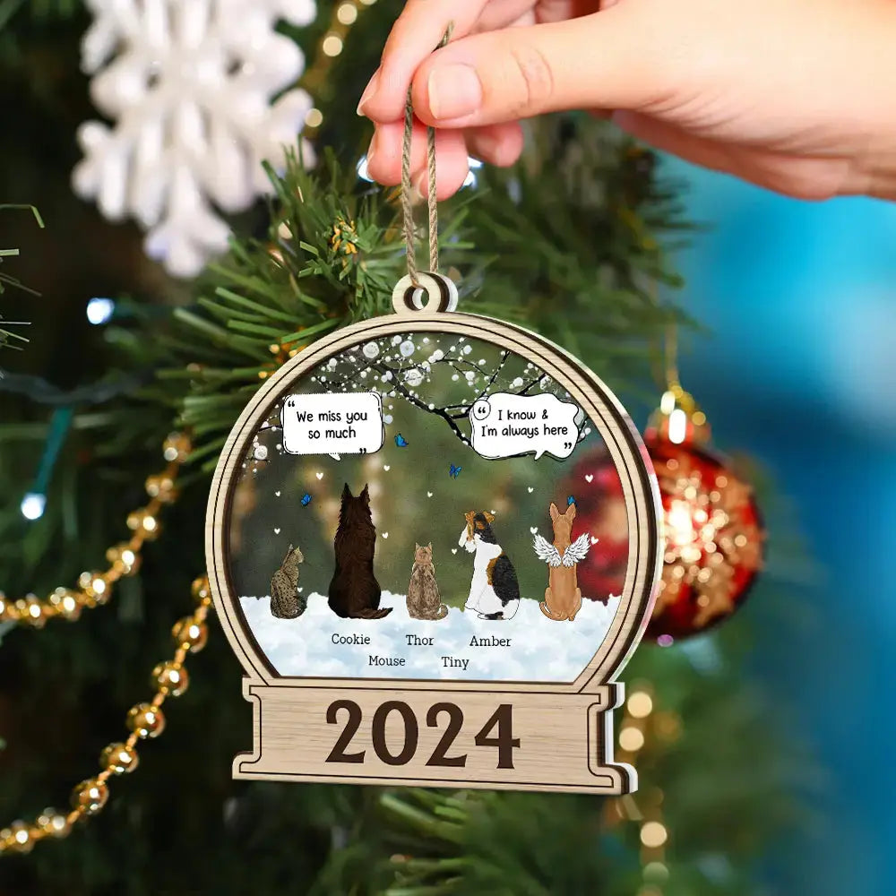 They Still Talk About You Memorial - Personalized 2-Layered Mix Ornament Ornament The Next Custom Gift