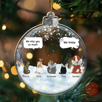 They Still Talk About You - Personalized Custom Shaped Acrylic Ornament