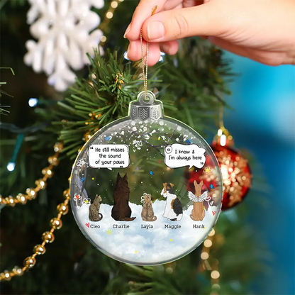 They Still Talk About You - Personalized Custom Shaped Acrylic Ornament