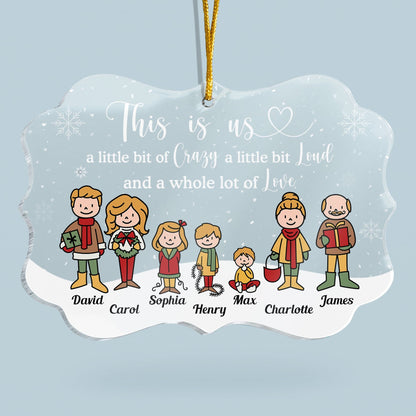 This Is Us - Personalized Acrylic Ornament