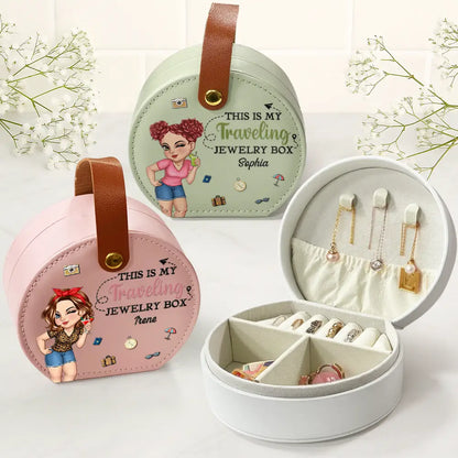 Du lịch - Hộp đựng trang sức cho khách du lịch - Hộp đựng trang sức có hình ảnh cá nhân