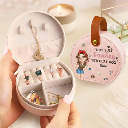 Du lịch - Hộp đựng trang sức cho khách du lịch - Hộp đựng trang sức có hình ảnh cá nhân