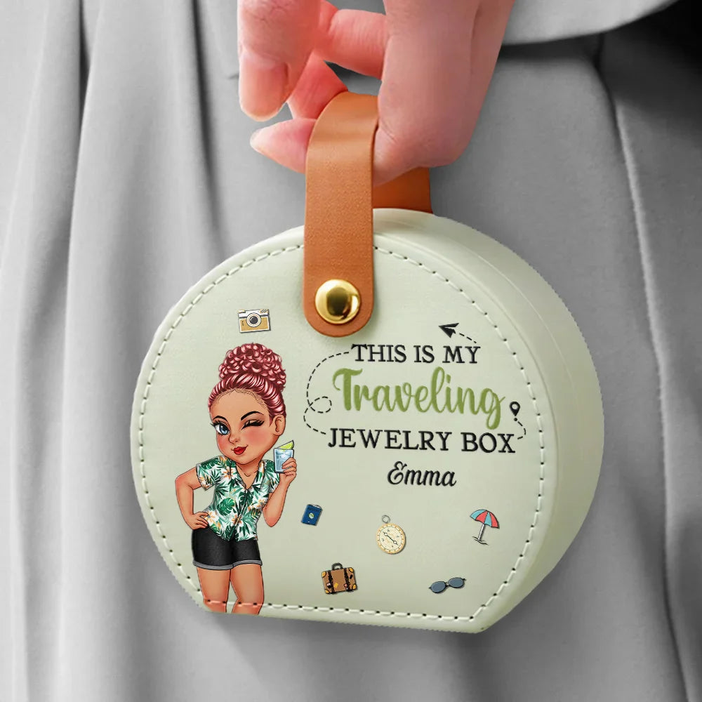 Du lịch - Hộp đựng trang sức cho khách du lịch - Hộp đựng trang sức có hình ảnh cá nhân