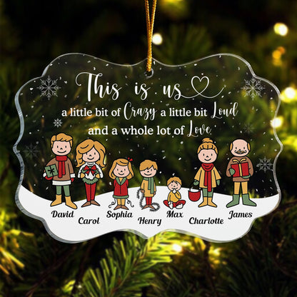 This Is Us - Personalized Acrylic Ornament