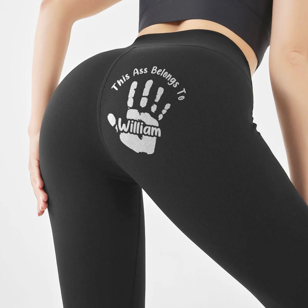 This Ass Is Taken - Naughty Gifts For Wife - Personalized Leggings - Christmas Gift For Wife