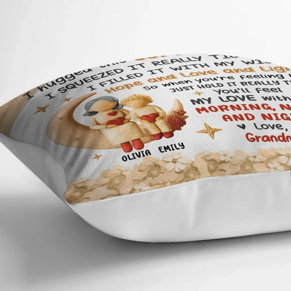 To My Granddaughter - Personalized Pillow