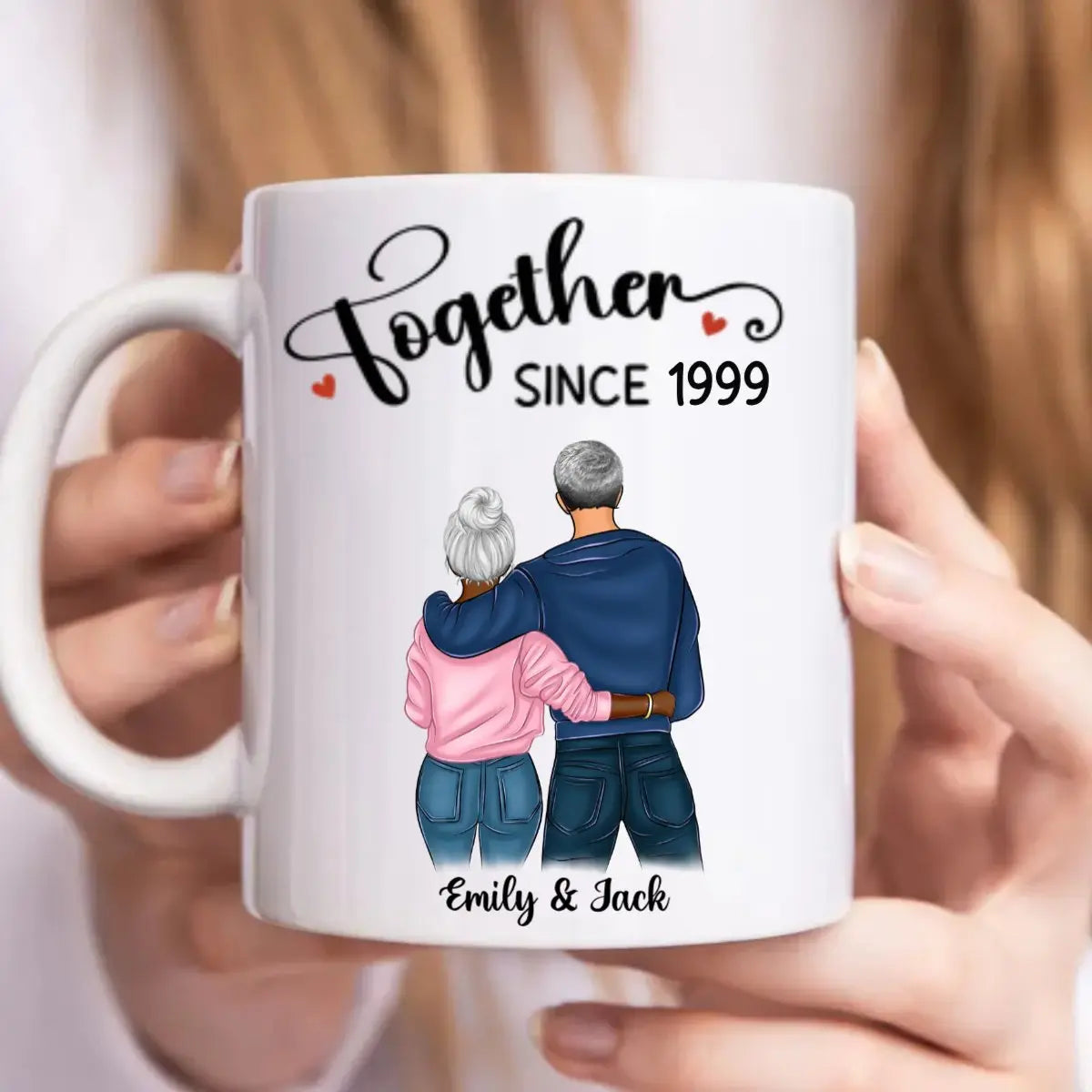 Together Since - Personalized Mug (AA) mug The Next Custom Gift