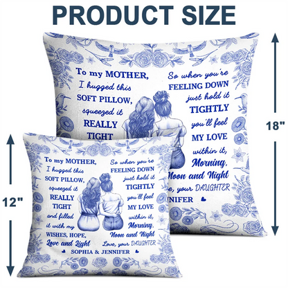 Toile De Jouy Wishes Hope Love And Light - Personalized Pillow
