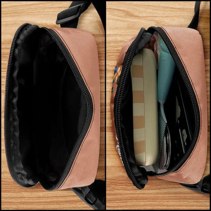 Travel More Worry Less - Personalized Crossbody Belt Bag