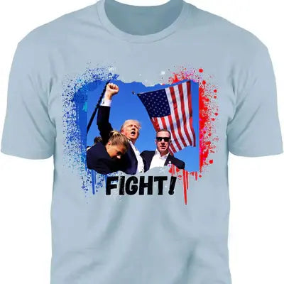 Trump Fight 2024 Shirt Pennsylvania Rally, Shirt Brigh- Personalized T Shirt, Hoodie Shirts & Tops The Next Custom Gift