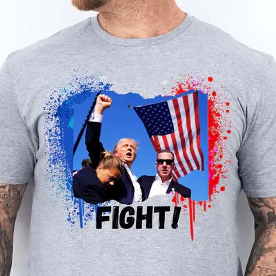 Trump Fight 2024 Shirt Pennsylvania Rally, Shirt Brigh- Personalized T Shirt, Hoodie Shirts & Tops The Next Custom Gift