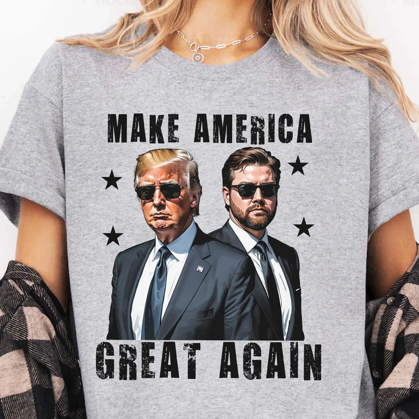 Trump Vance 2024 Make America Great Again | Trump 2024 Shirt | JD Vance Shirt | Election 2024 Shirt | Trump Supporters Shirt Bright Shirts & Tops The Next Custom Gift