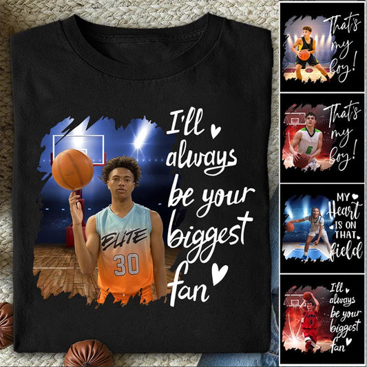 Custom Photo Basketball GameDay Shirt Gift For Basketball Lovers - Personalized Gift For Basketball Player