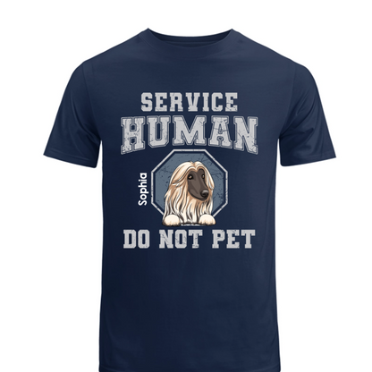 Service Human Gift For Dog Lover Personalized Shirt