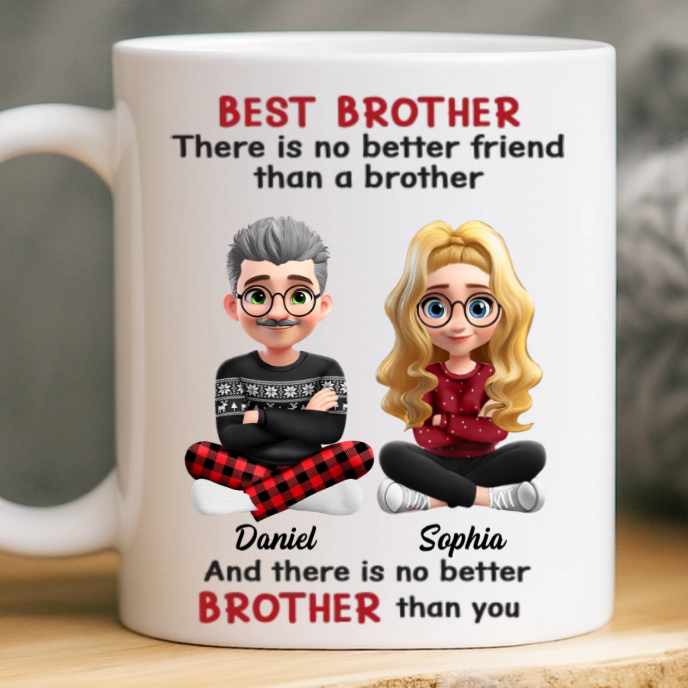 Custom Mug - Personalized Birthday Gifts For Brother, Sister - You Are So Loved