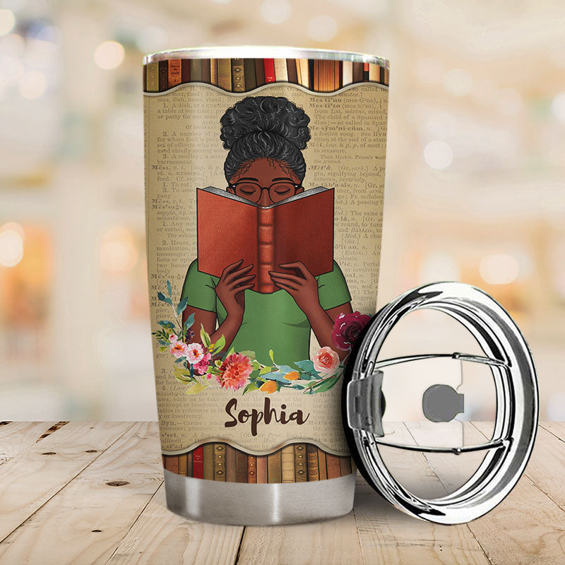 It's Better To Have Your Nose In A Book - Reading Gift - Personalized Custom Tumbler