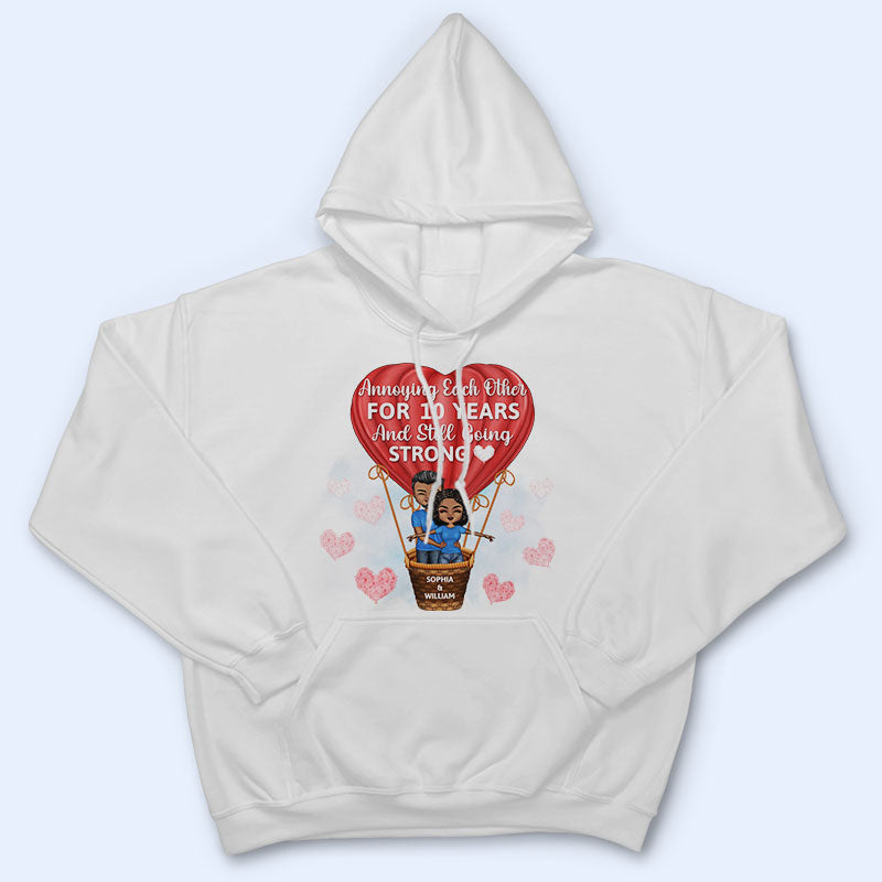 Family Couple And So Together They Built A Life They Loved - Gift For Couples - Personalized Custom T Shirt