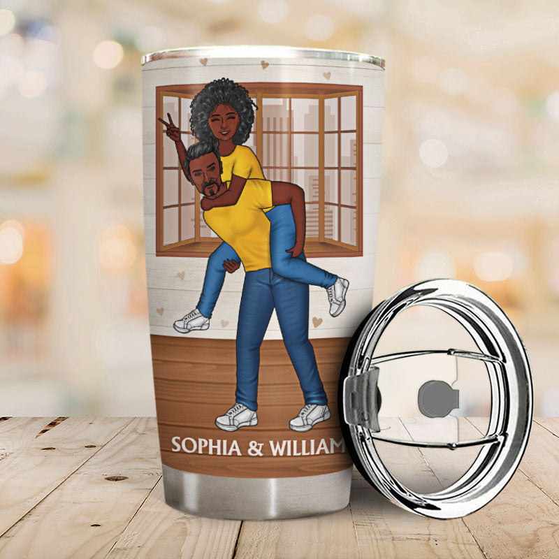 I'm Looking Forward To Annoying You - Couple Gift - Personalized Custom Tumbler