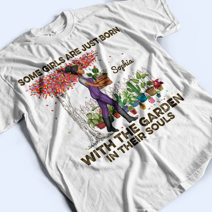 Garden Girl Who Really Loved Gardening - Gift For Garden Lovers - Personalized Custom T Shirt