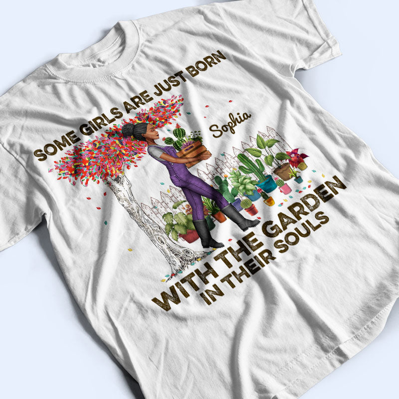 Garden Girl Who Really Loved Gardening - Gift For Garden Lovers - Personalized Custom T Shirt