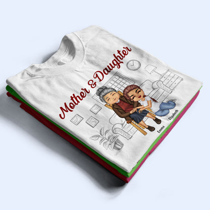 Mother And Daughters Sons Best Friends For Life - Mother Gift - Personalized Custom T Shirt