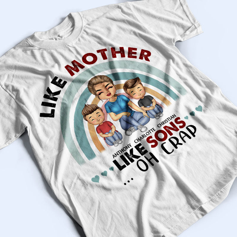 Losing My Mind One Kid At A Time - Mother And Grandma Gift - Personalized Custom T Shirt