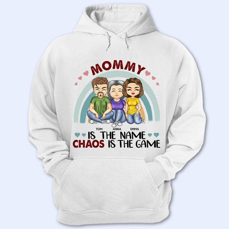 Losing My Mind One Kid At A Time - Mother And Grandma Gift - Personalized Custom T Shirt