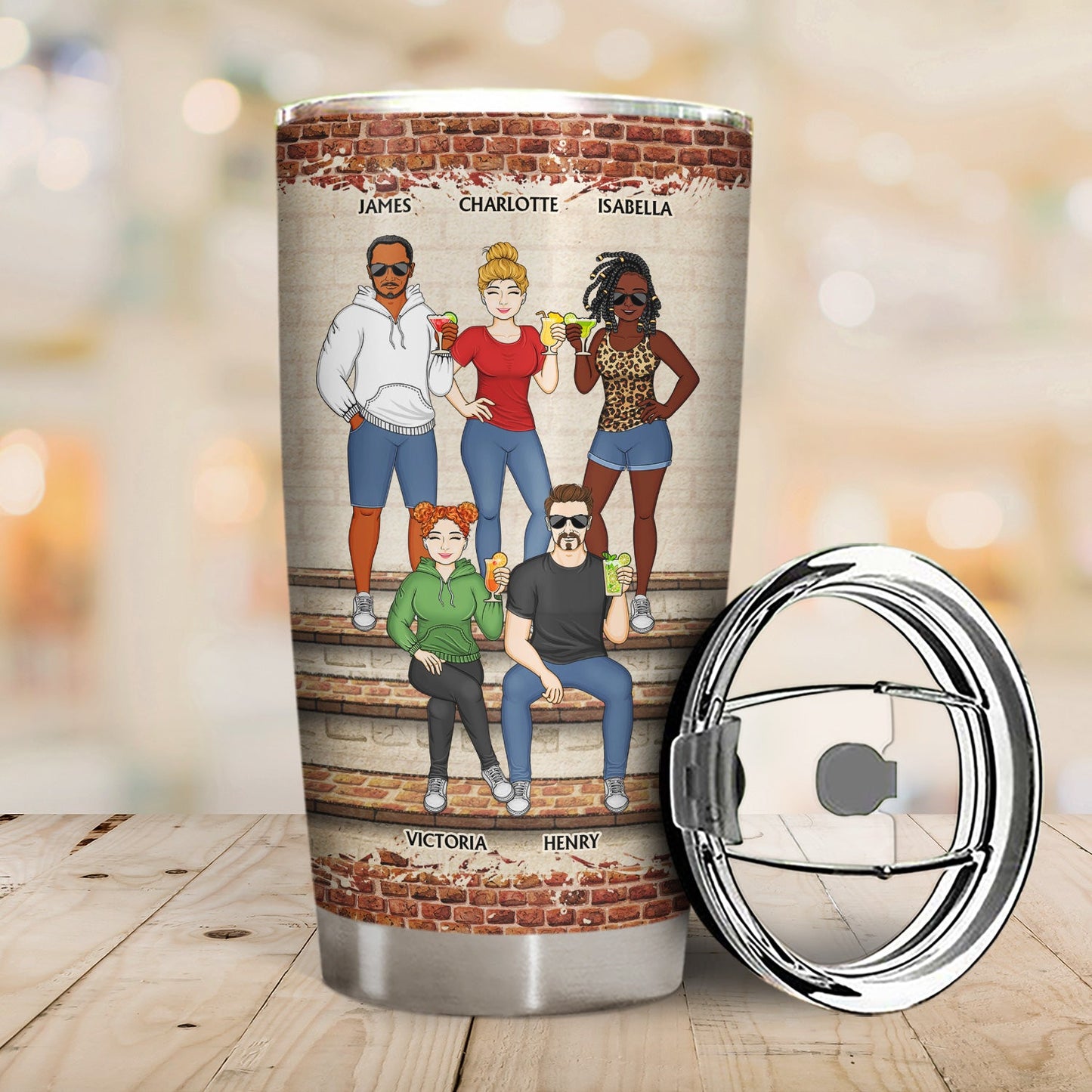 We're Not Sugar And Spice And Everything Nice We're Sage And Hood Family Best Friends - Bestie BFF Gift - Personalized Custom Tumbler