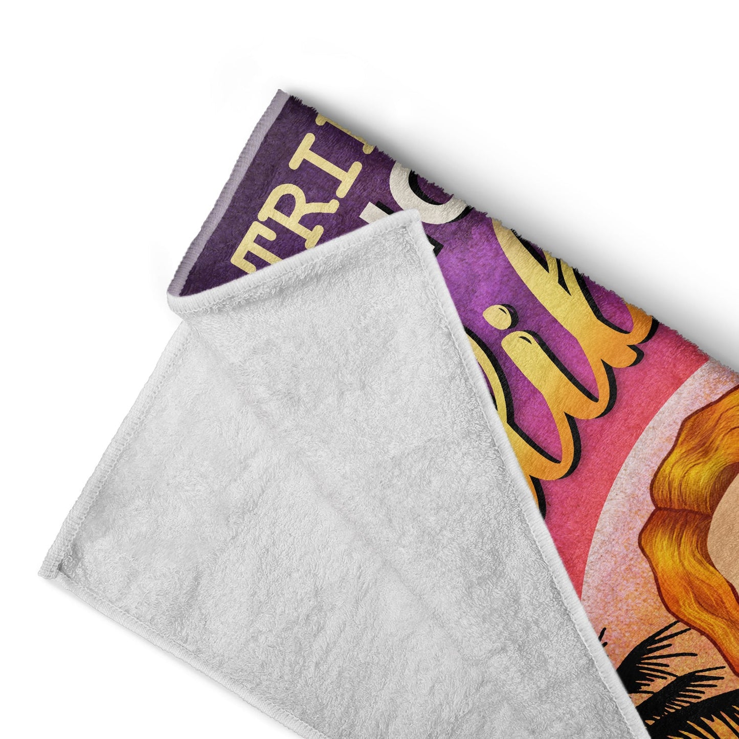 Girls' Trip I'll Bring The Alibi Beaches Swimming Picnic Vacation Traveling - Birthday, Funny Gift For Her, Besties, Family - Personalized Custom Beach Towel