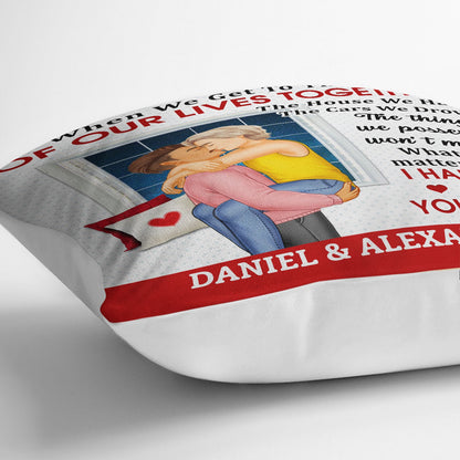 I Choose You - Gift For Couples, Husband And Wife - Personalized Pillow
