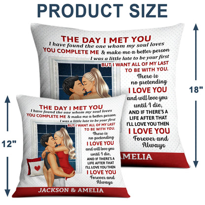 I Choose You - Gift For Couples, Husband And Wife - Personalized Pillow