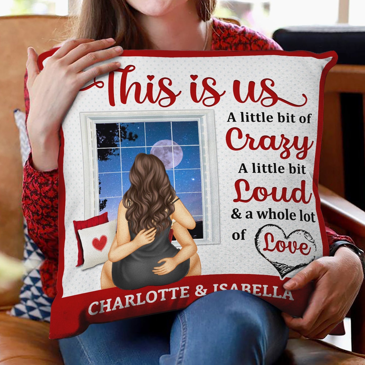 We're A Team - Gift For Couples - Personalized Pillow