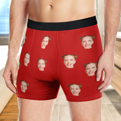 Custom Photo This Belongs To Wife - Funny Gift For Husband, Boyfriend - Personalized Men's Boxer Briefs