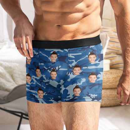 Custom Photo This Belongs To Wife - Funny Gift For Husband, Boyfriend - Personalized Men's Boxer Briefs