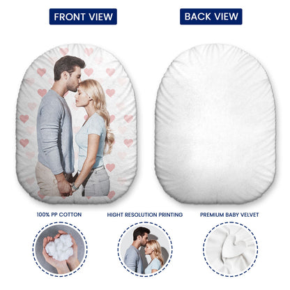 Custom Photo Couples Kid Best Friends - Gift For Family -  Personalized Custom Shaped Pillow