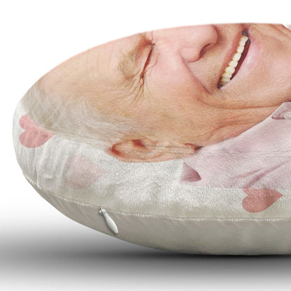 Custom Photo Couples Kid Best Friends - Gift For Family -  Personalized Custom Shaped Pillow